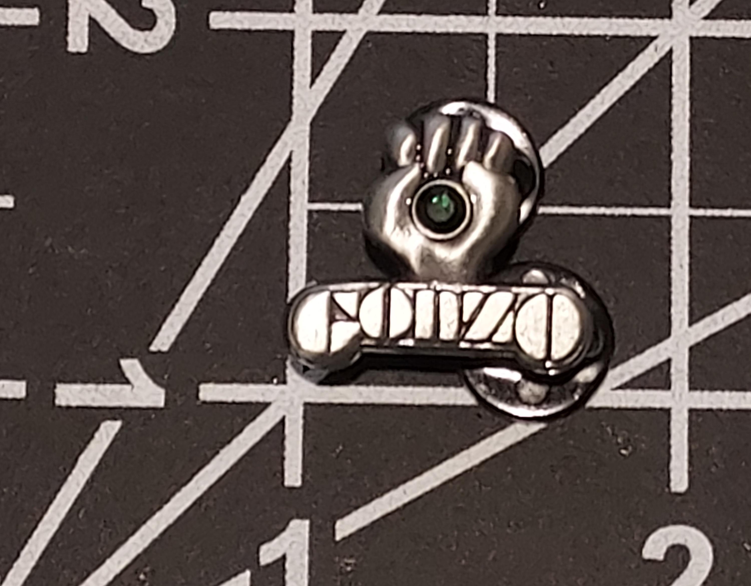 Gonzo Fist Pendant W Chain - Etsy