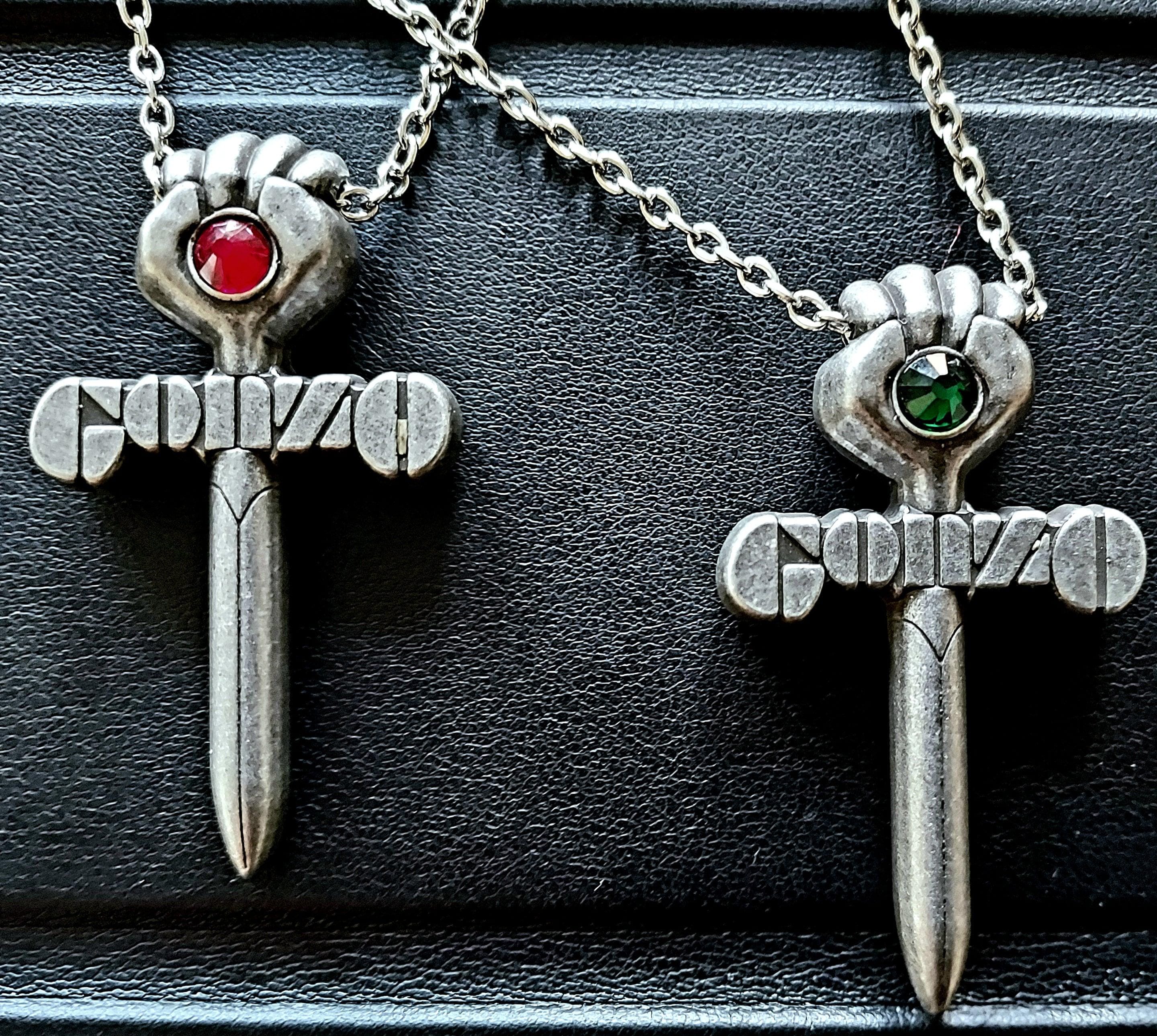 Gonzo Fist Pendant W Chain - Etsy