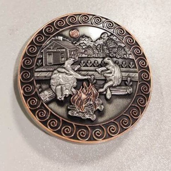 Terrapin Station Belt Buckle