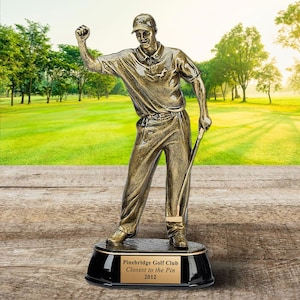 Celebration Golfer Trophy 9&quot; Includes Engraving
