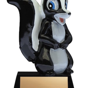 Golf Trophy, Skunk Trophy, Stinker Award, Skunk Loser Trophy 5&quot;
