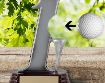 Golf Hole-In-One Ball Holder 6" Includes Engraving