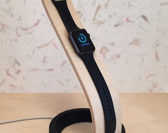 WaveForm Wood Dock for Apple Watch