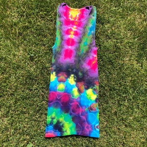 Medium side mandala tie dye A tank