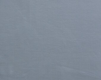Dusty Blue Heavyweight Cotton Spandex knit. Sold in 1/2 Yard Increments
