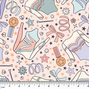 Custom Gymnastics Leotards Cotton Spandex Knit. Sold in 1/2 Yard Increments
