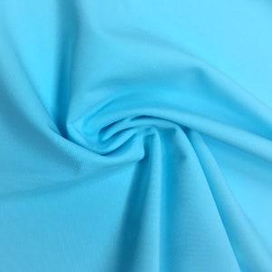 SWIM Fabric: Aqua UV 50+ Swim Fabric. Sold by the 1/2 yard