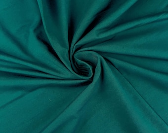 Bottle Green  Heavyweight Cotton Spandex knit. Sold in 1/2 Yard Increments