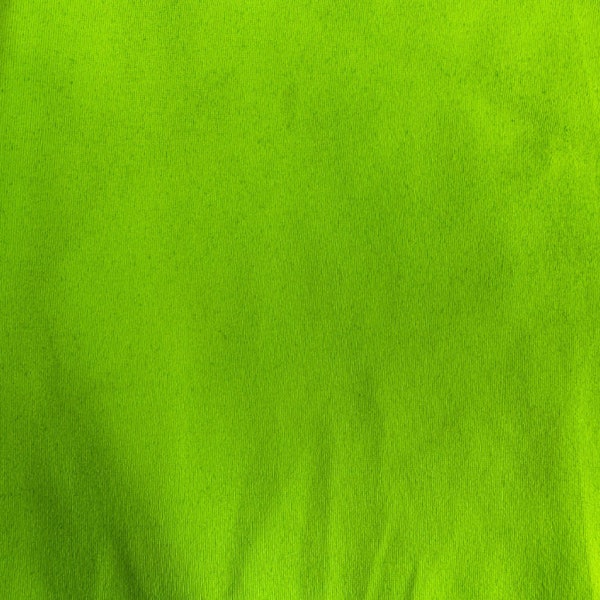 Neon Green Nylon Spandex. Sold by the 1/2 yard