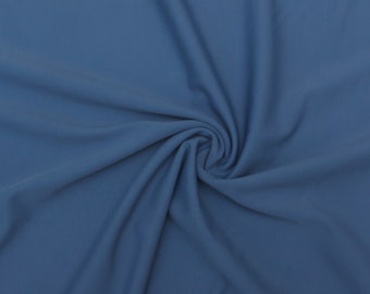 SWIM Fabric: Globe Blue UV 50+ Swim Fabric. Sold by the 1/2 yard