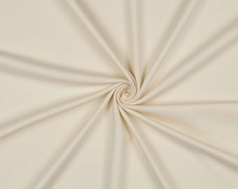 Natural Organic Cotton Spandex Knit. Pricing by the 1/2 yard