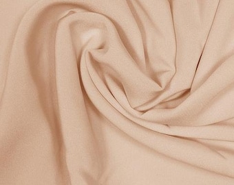SWIM Fabric: Swim Shop Tan Swimsuit Lining. Pricing by the 1/2 yard