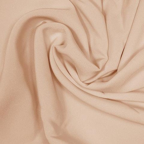 SWIM Fabric: Swim Shop Tan Swimsuit Lining. Sold by the 1/2 yard