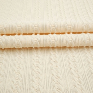 Cream Cable Sweater 