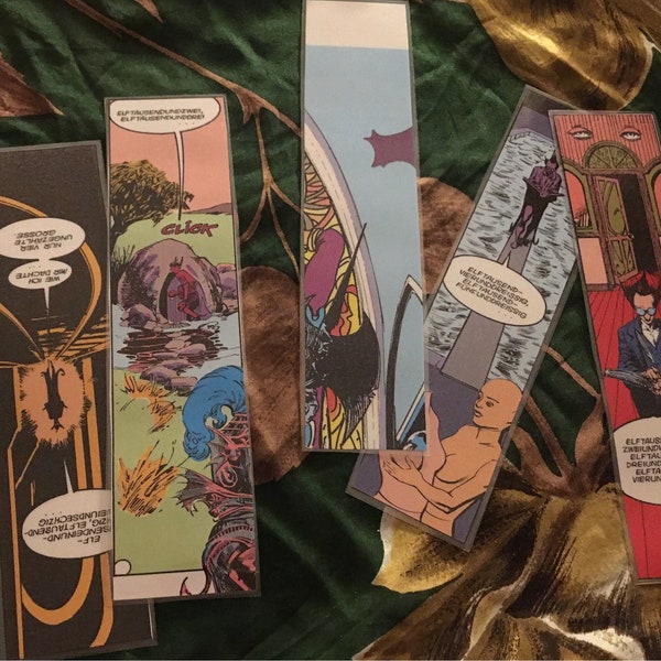 Sandman Comicbook Bookmark Mini