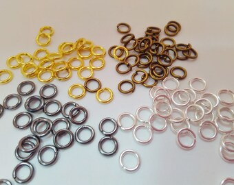 100 Bronze Calottes Crimps Clams Bead Ends Fastenings Bronze Jewellery Findings