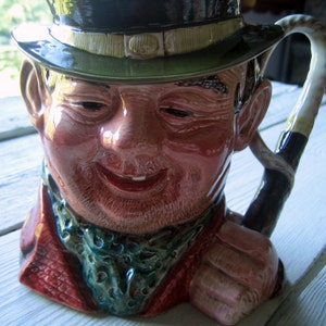 Vintage Beswick Tony Weller Character Jug - Dickens Coachman Mug