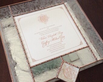 Custom Glass Memory Box