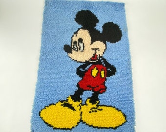 Mickey Mouse Rug - Etsy