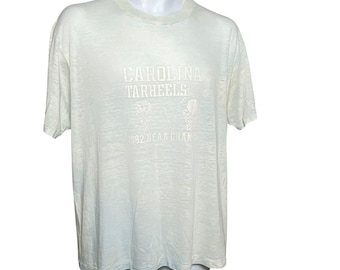 1982 North Carolina Tar Heels Champs T-Shirt: Michael Jordan, Paper Thin Tee