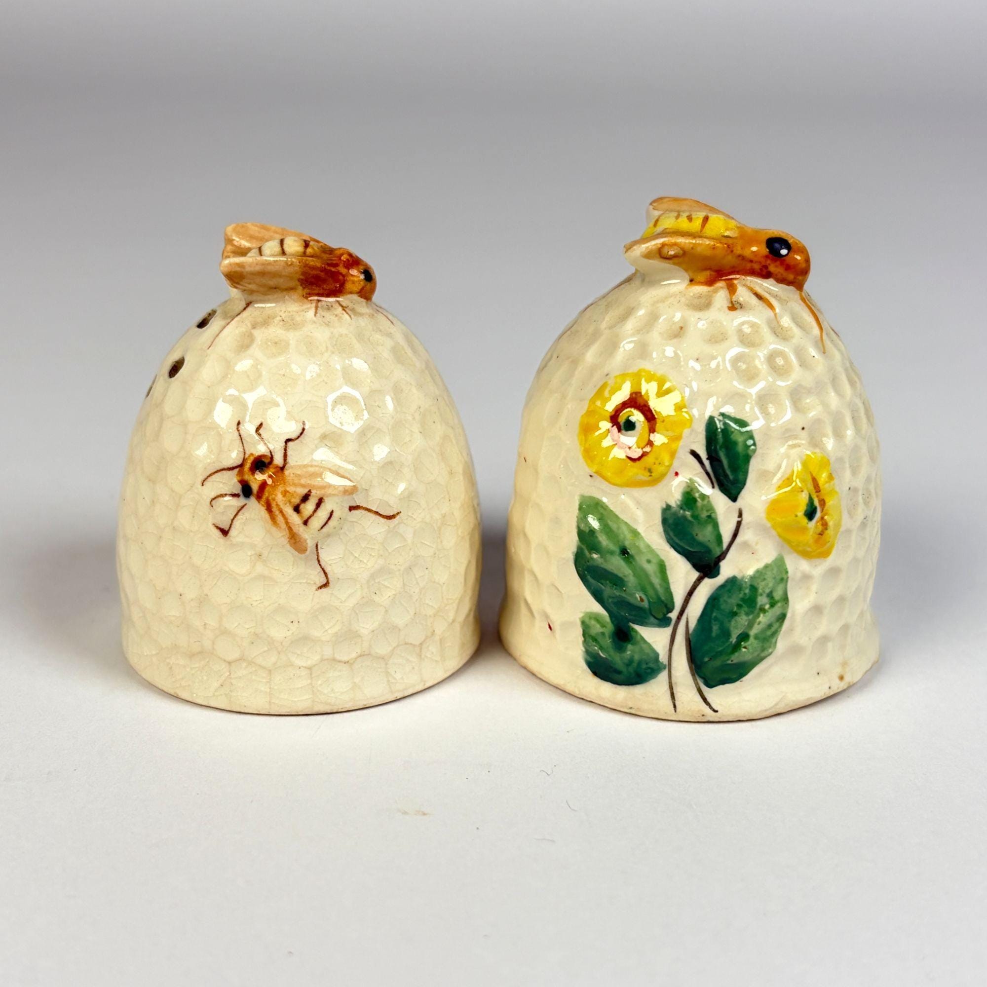 Japan Beehive Salt and Pepper Shakers - Etsy