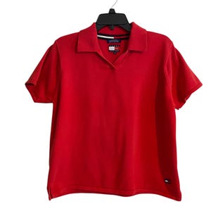 Vintage 90s Tommy Hilfiger Polo Shirt Mens Size L