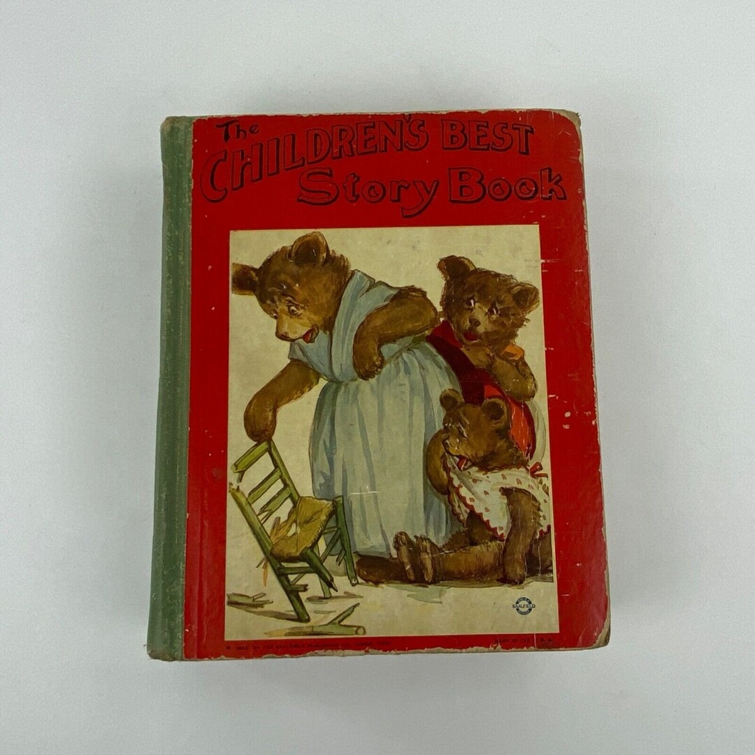 1922-the-childrens-best-story-book-by-saalfield-publishing-co-antique