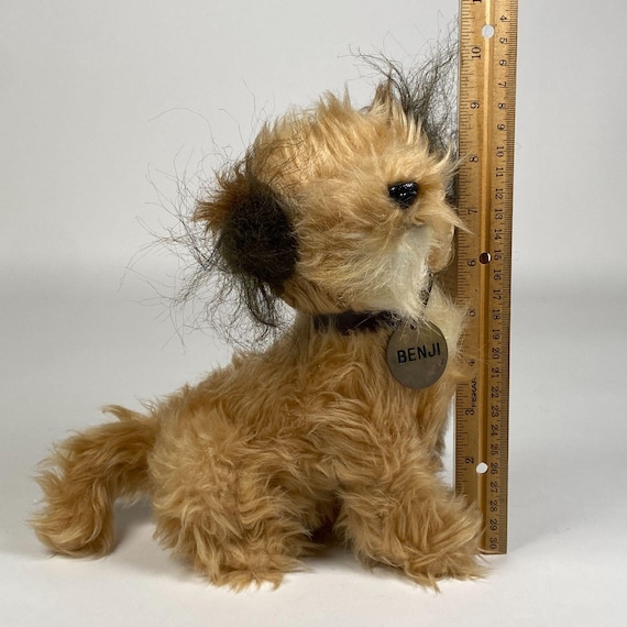 1978 Dakin Benji Plush Dog Stuffed Animal, Joe Camp 33-2030, Tag
