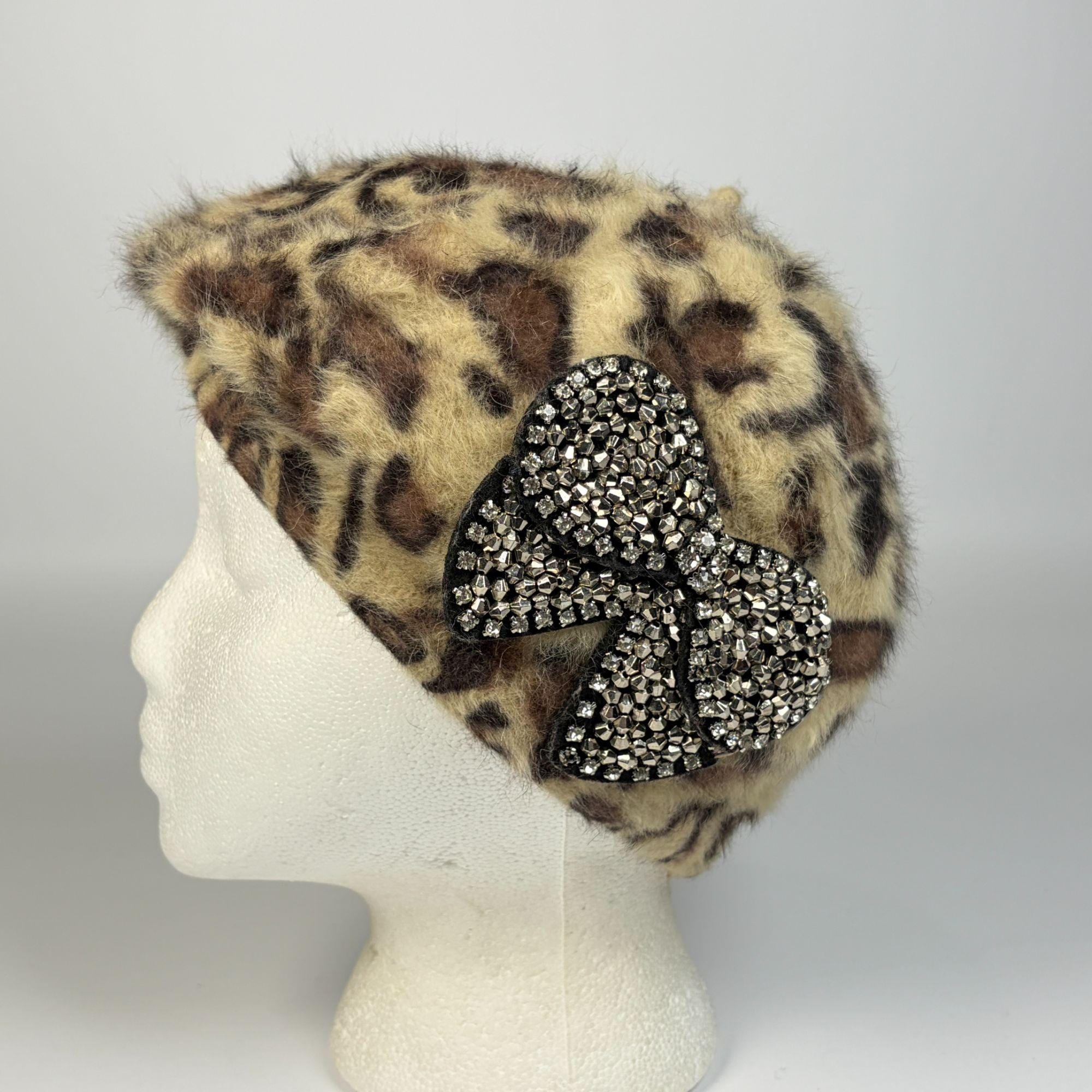 Leopard Beret - Etsy