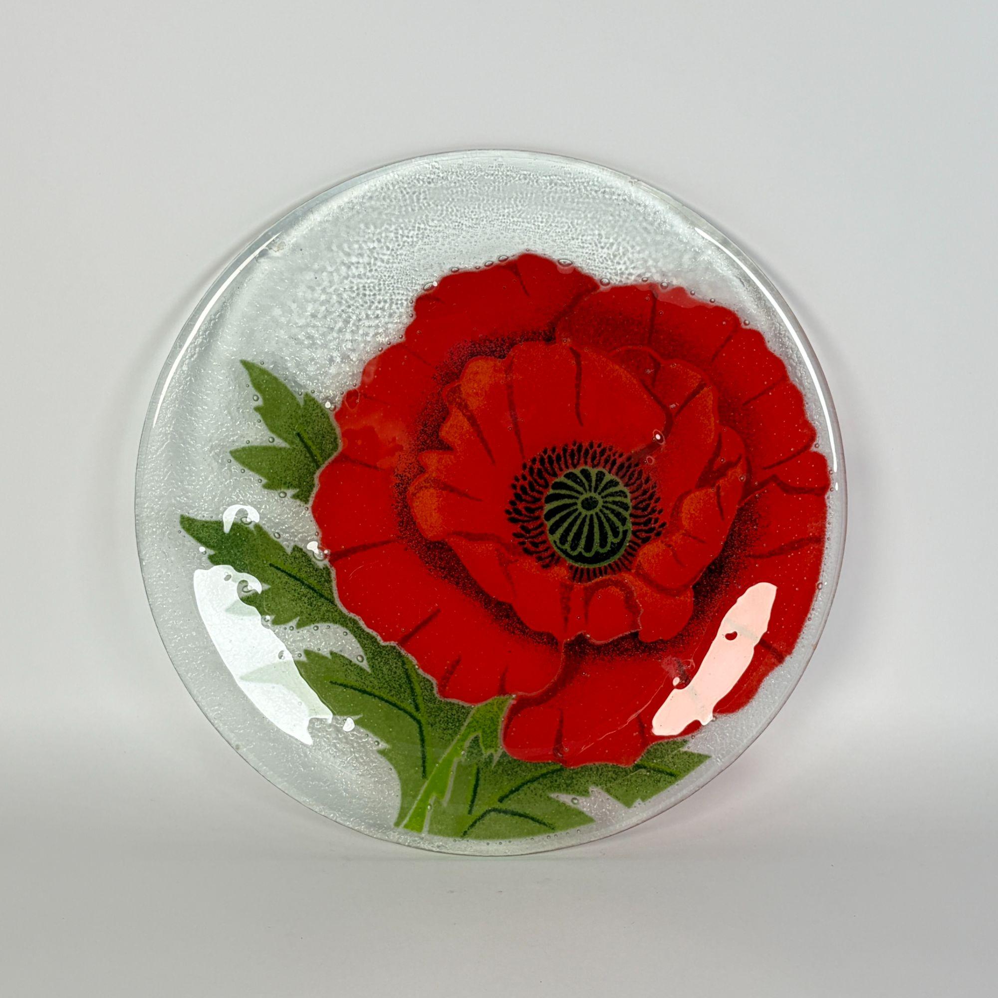 11 Inch Fused Glass Plates - Etsy