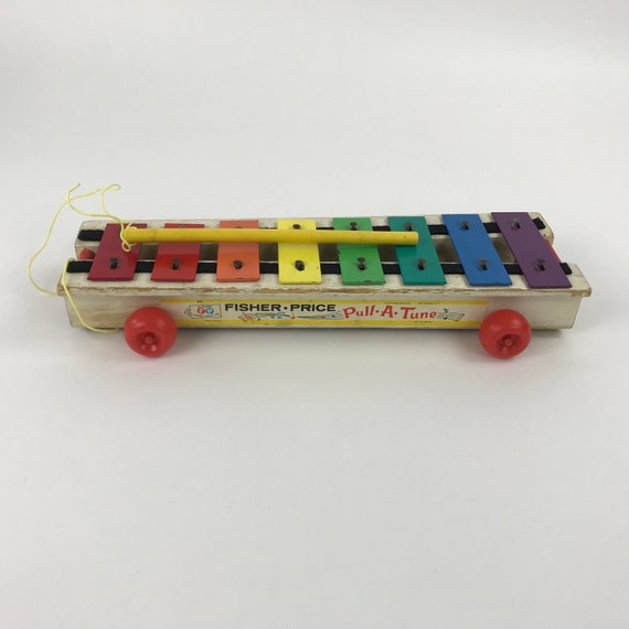 fisher price pull a tune xylophone 1964