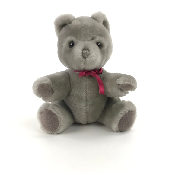 small grey teddy bear