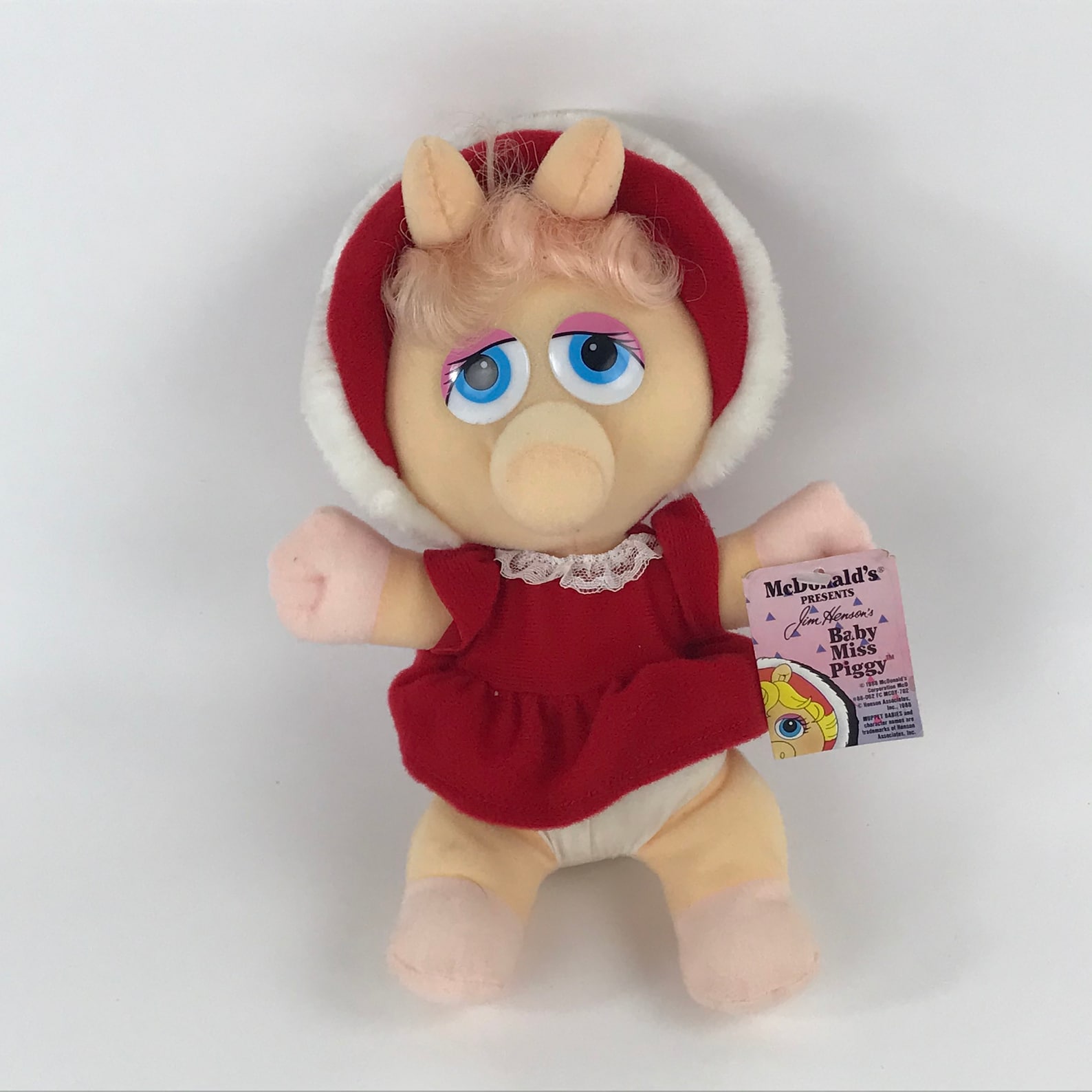 1987 Baby Miss Piggy Plush Stuffed Animal McDonalds Toy Jim Etsy