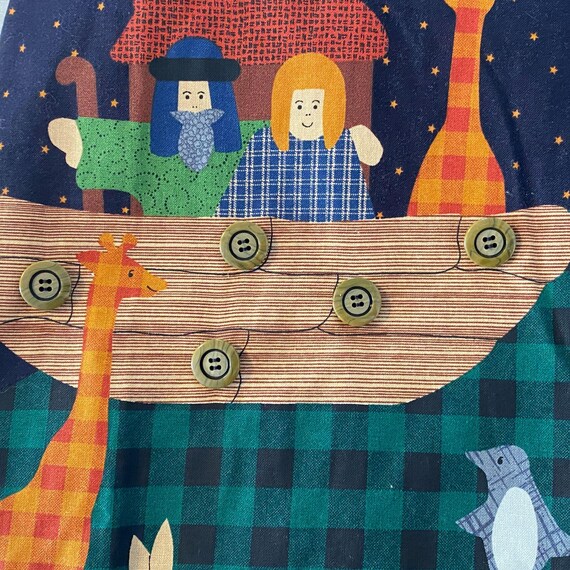 1997 Noahs Ark Patchwork Vest, Handmade Clothing,… - image 7