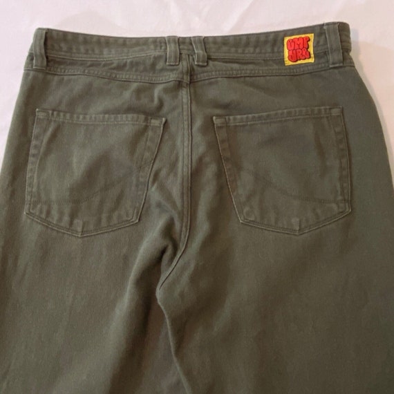 90s Empyre Relax Pants Mens Size 34, Green, 100% … - image 5