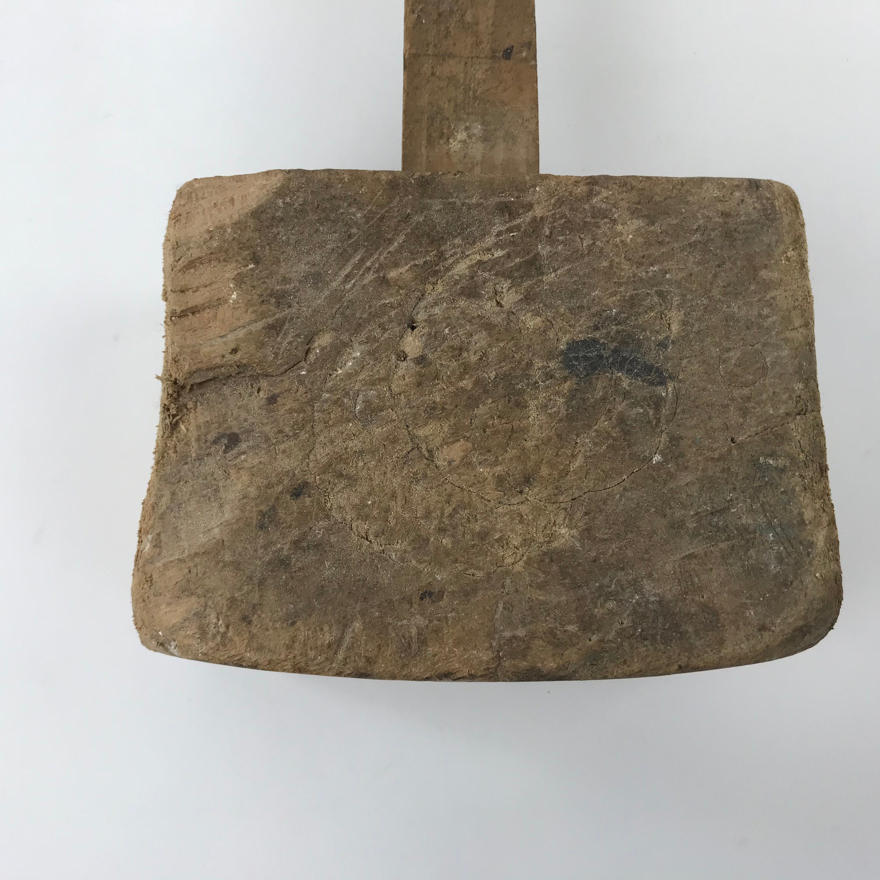 Vintage Solid Wood Wooden Mallet Hammer Mortise and Tenon Etsy