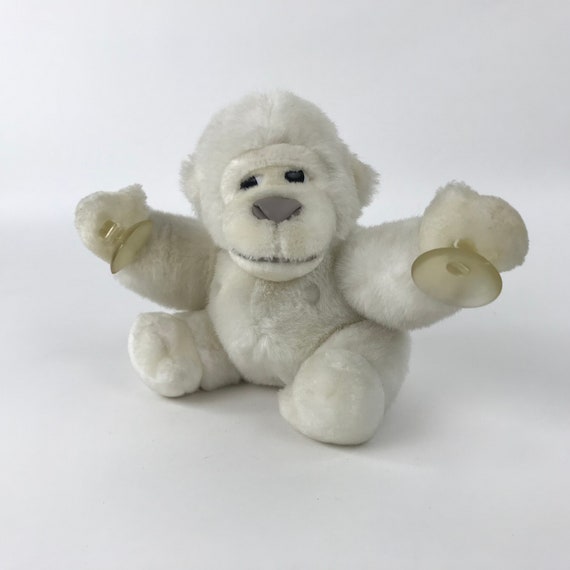 white gorilla stuffed animal