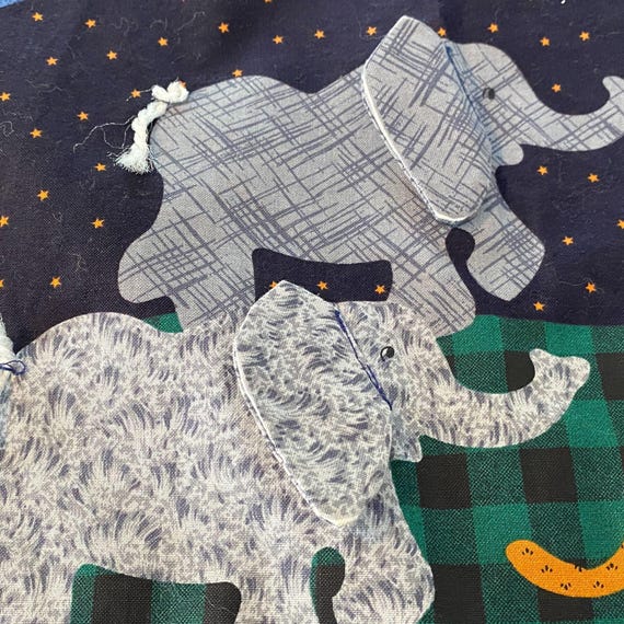 1997 Noahs Ark Patchwork Vest, Handmade Clothing,… - image 8