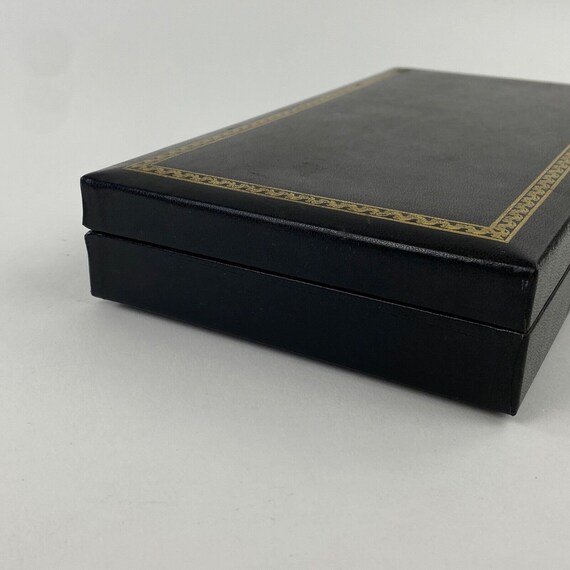 Swank Philippe Design Mens Jewelry Box, Black, Li… - image 5