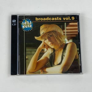 107.1 KGSR Radio Austin Broadcasts Vol. 9 2 CD Set, Live Performances, Music Lover Gift