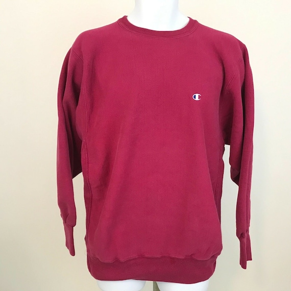 Champion Reverse Weave Pink Sweatshirt Mens XL