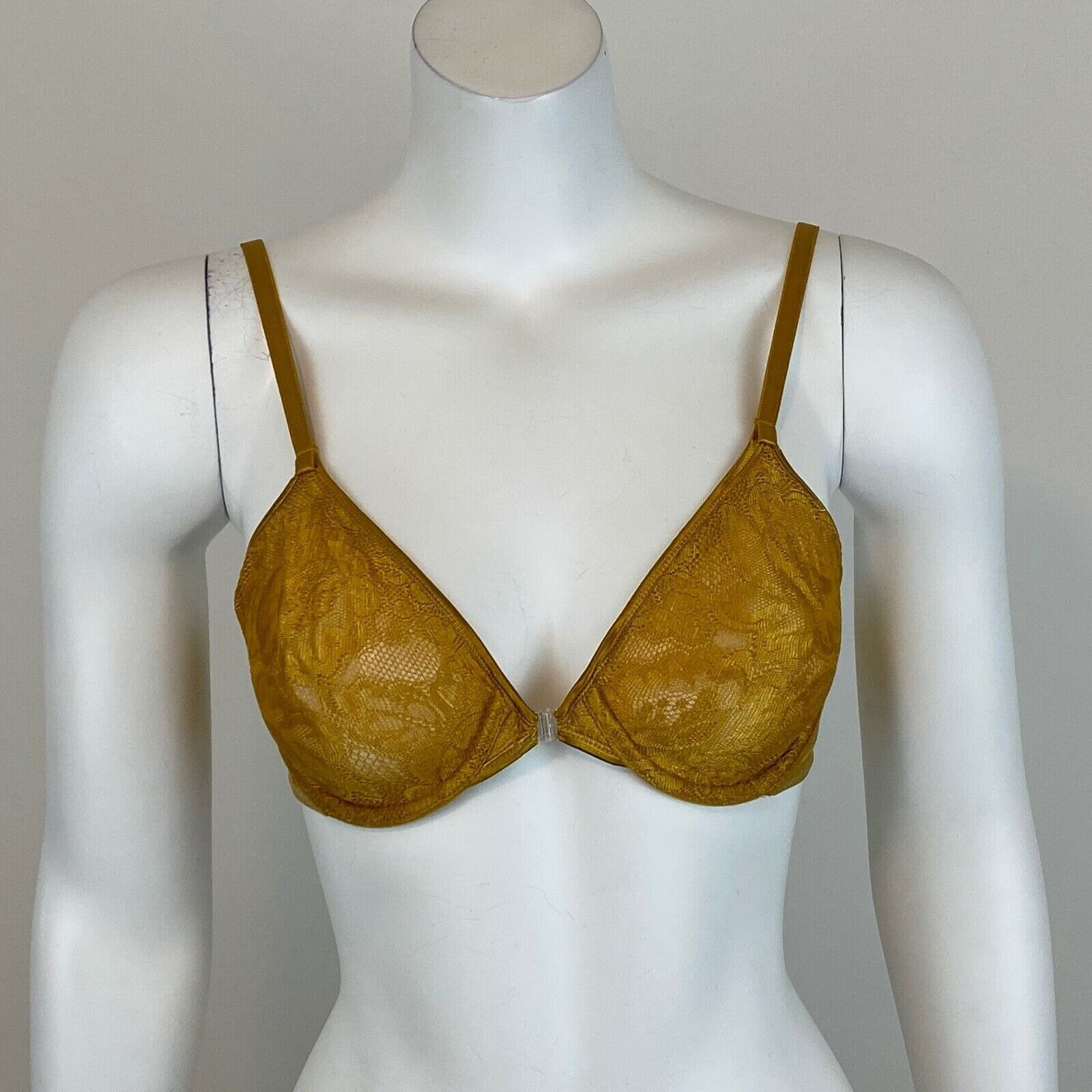 Warners Naked Lace Bra Size 34B, Sheer Unlined Underwire, Style 2526 -   Singapore