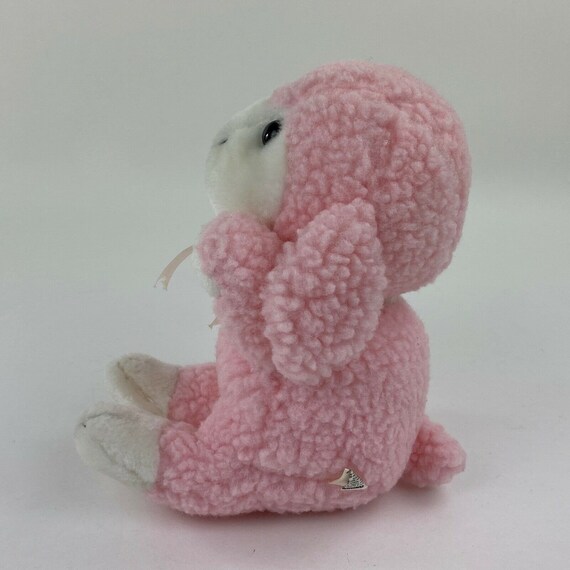 pink stuffed lamb