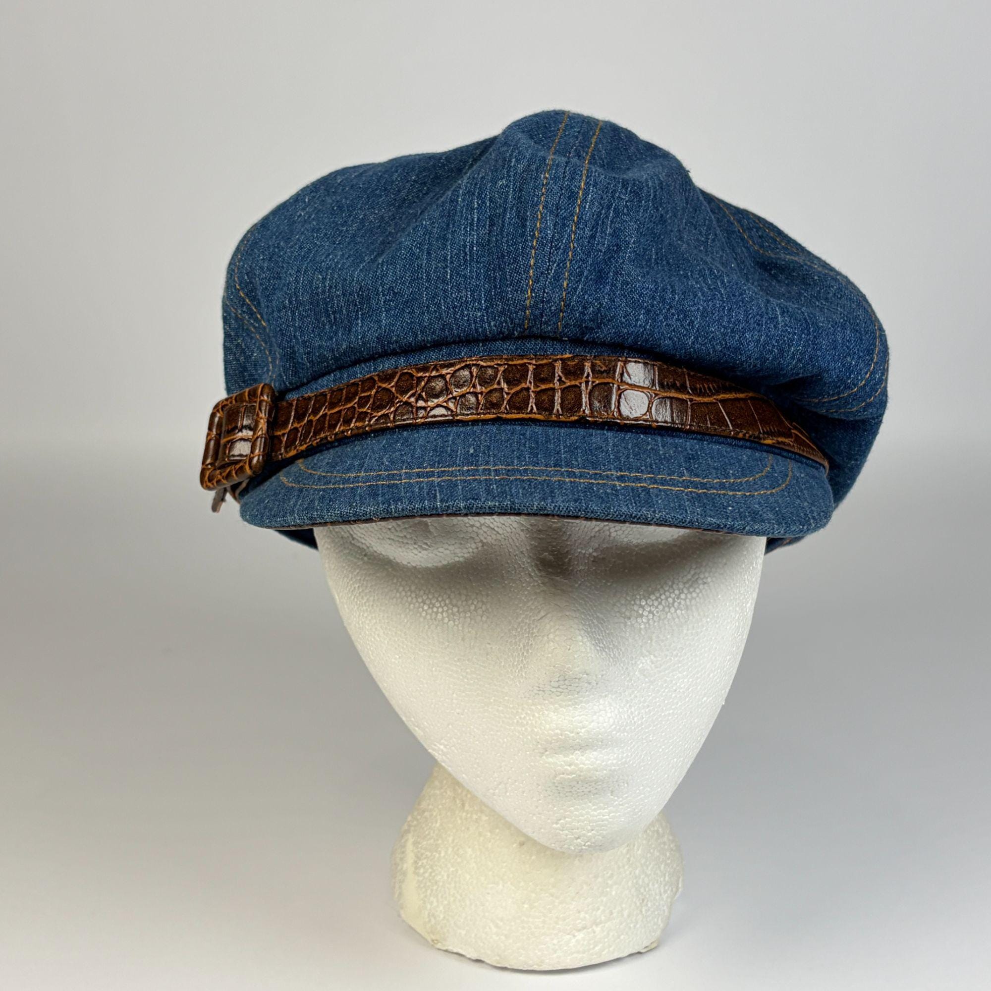 Y2k Denim Hat - Etsy