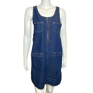 white christmas dresses Maxine Dress Indigo Denim 2X main image 1