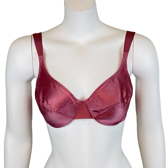 Vanity Fair Bra 34B, Pink Shiny Satiny, Unlined, Underwire, Style