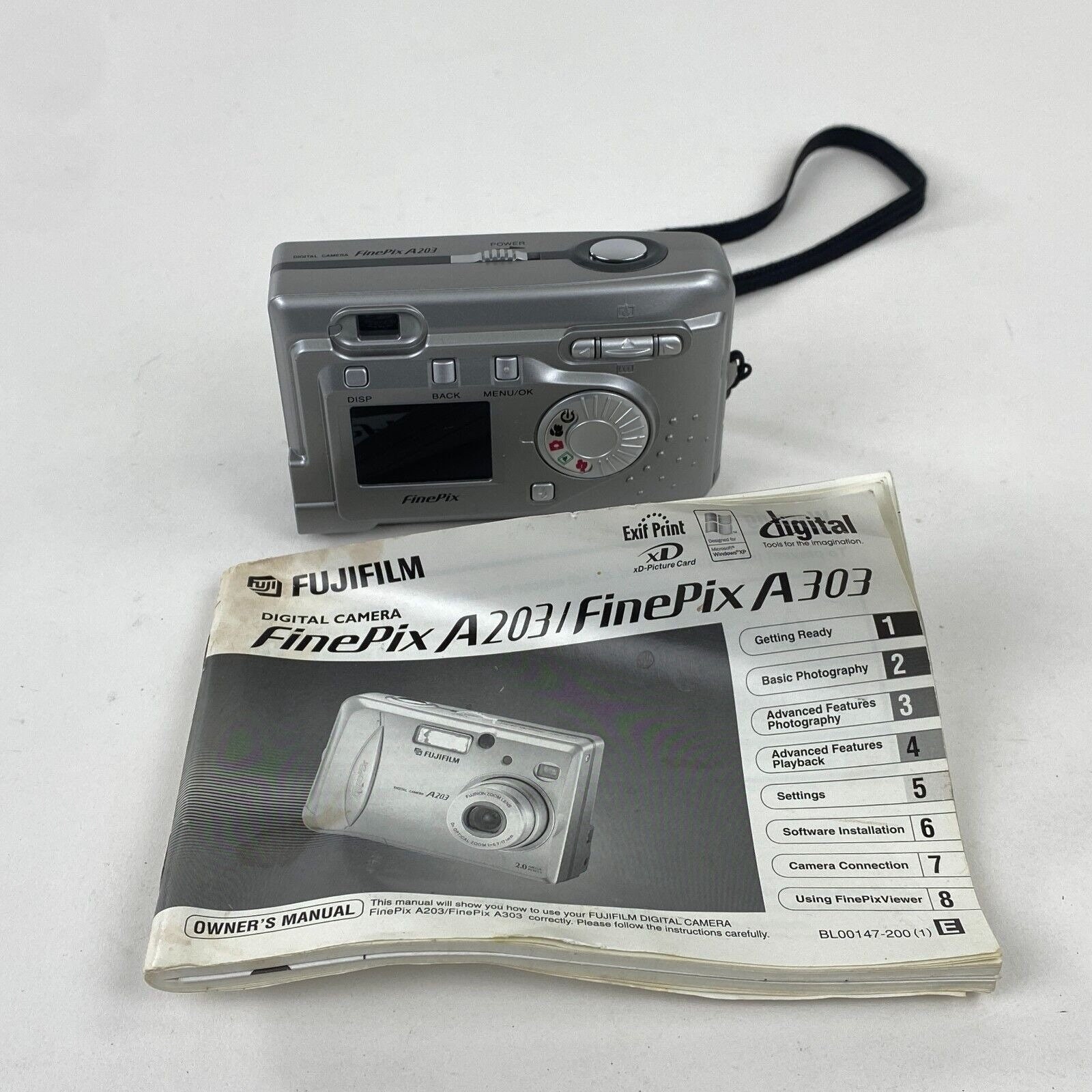 動作確認済み】FUJIFILM デジタルカメラ FinePix A203 富士フイルム 動作確認済み】FUJIFILM デジタルカメラ FinePix A203 富士フイルム