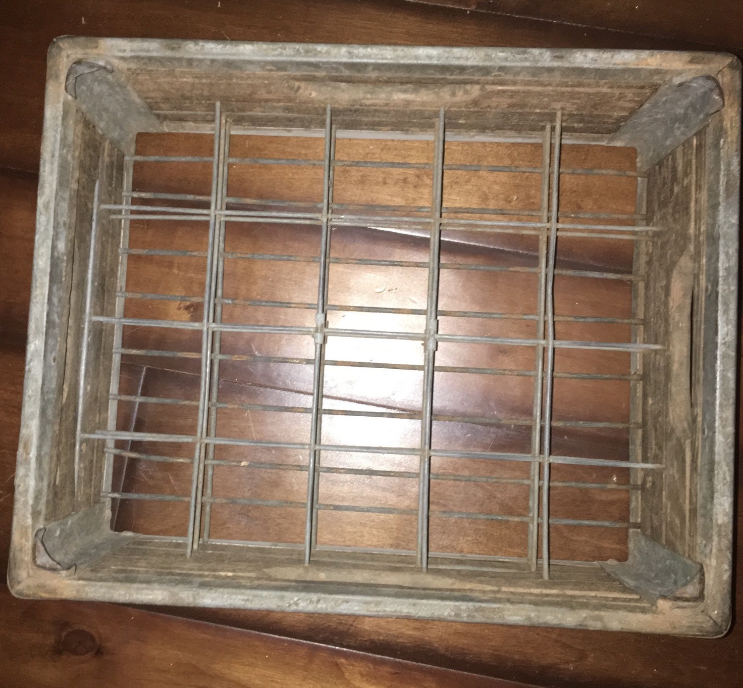 Vintage Wooden Milk Crates Circa 1955 Etsy