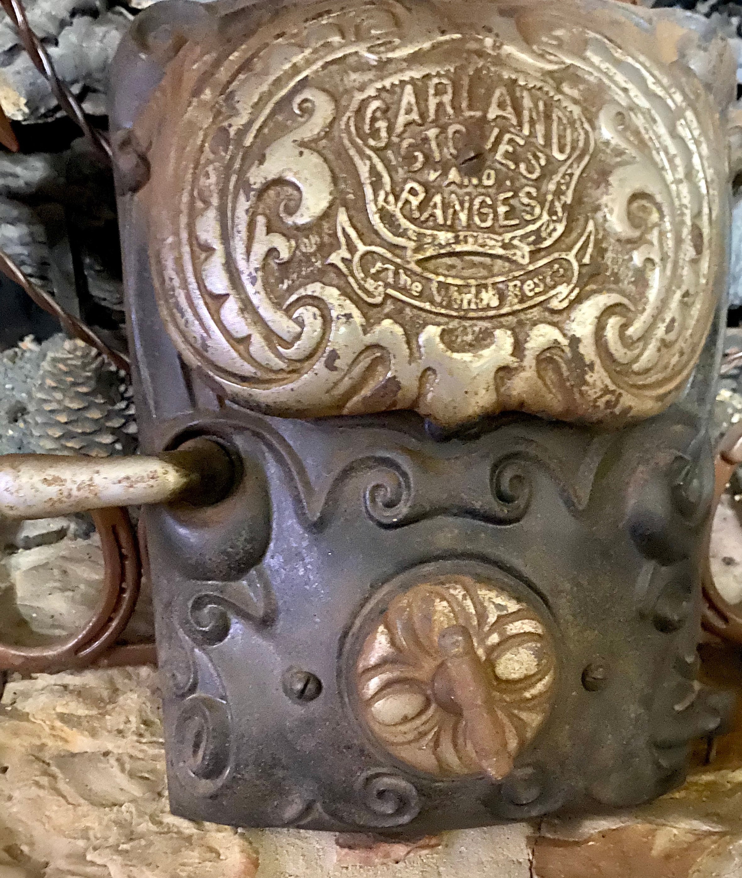 Garland Stoves and Ranges Cast Iron Parlor Stove Door Vintage Etsy