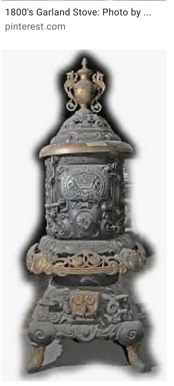 Garland Stoves and Ranges Cast Iron Parlor Stove Door Vintage - Etsy Israel